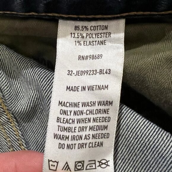 Todd Snyder Blue Denim Slim Fit Stretch Five Pocket Jeans Men’s Size 34 - Picture 7 of 10